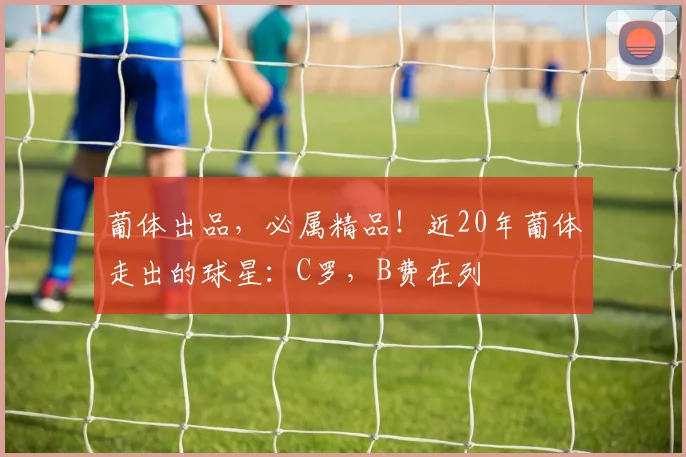 葡体出品，必属精品！近20年葡体走出的球星：C罗，B费在列